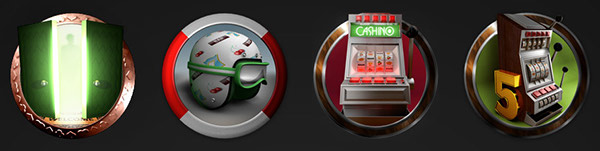 Awards  achievements  Icons  game   badges