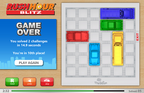 Rush Hour Spiel App