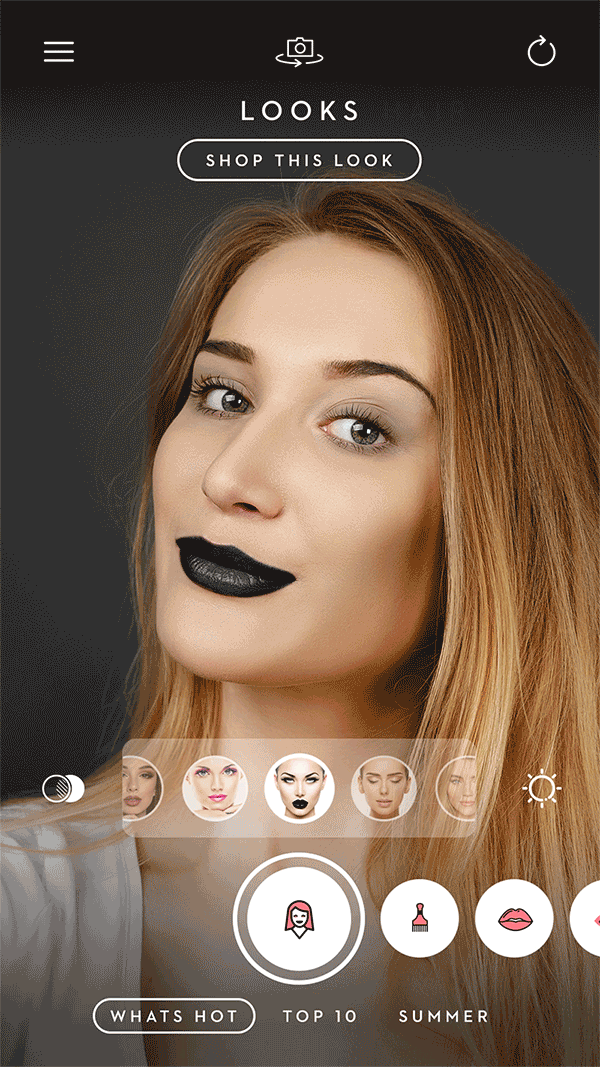 augmented reality AR beauty app