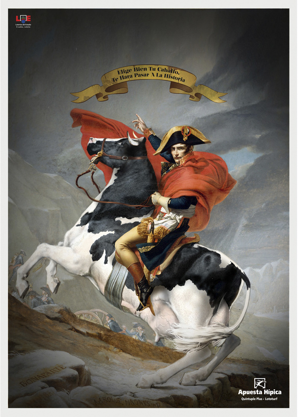 napoleon  horse  history  BET  Quiniela Hípica lae paint