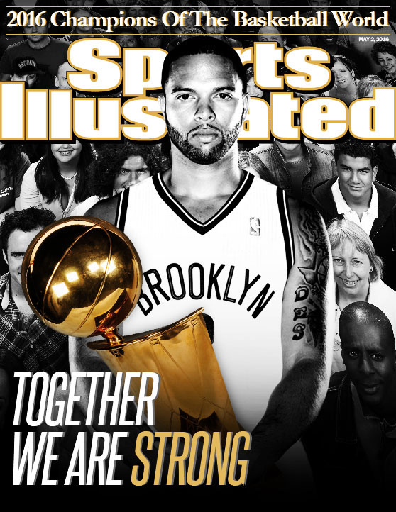 Brooklyn Nets basketball together