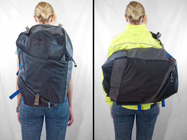 Bicycle bag Commuter backpack messenger