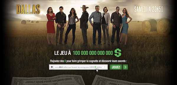 TF1/Dallas/s1 - Le jeu à 100 000 000 000 000 000 000 $