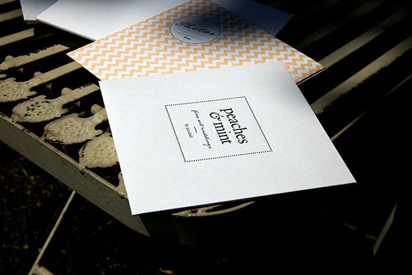 Corporate Design  brand design letterpress wedding