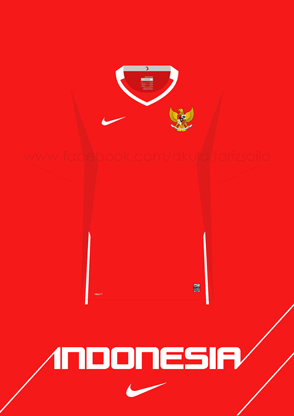 empujoncito fumar Inconcebible Indonesia Nike Kit (2007-2013) on Behance