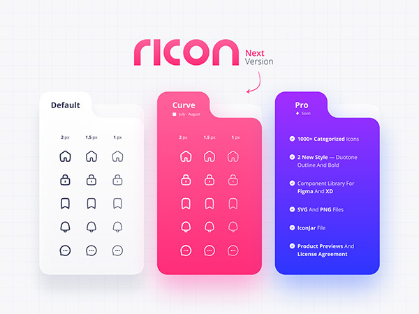 Ricon v.1 — 240 Essential Interface Icons