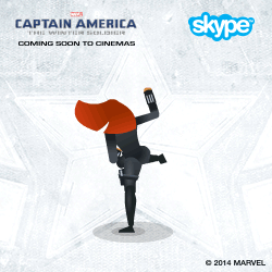 captain america emoticons Skype winter soldier Emoji