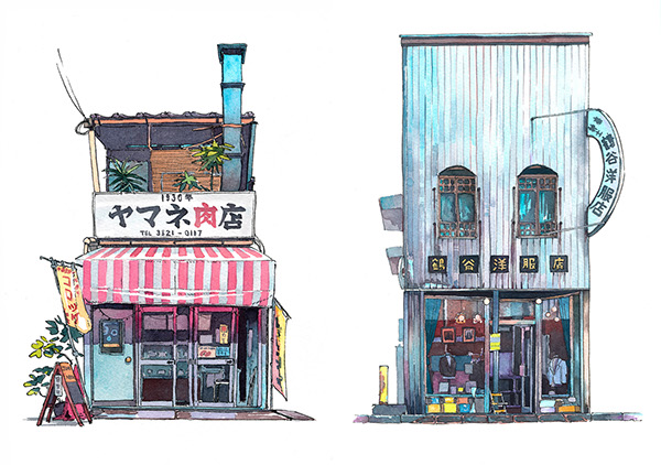 "Tokyo Storefront" series