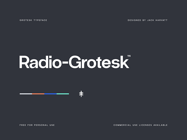 Radio-Grotesk ~ Free Font
