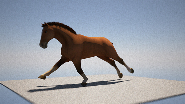 Horse animation study on Behance