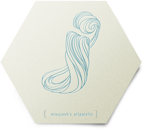 missjosh missjosh's artpalette artpalette josh galvez logo Stationery business card