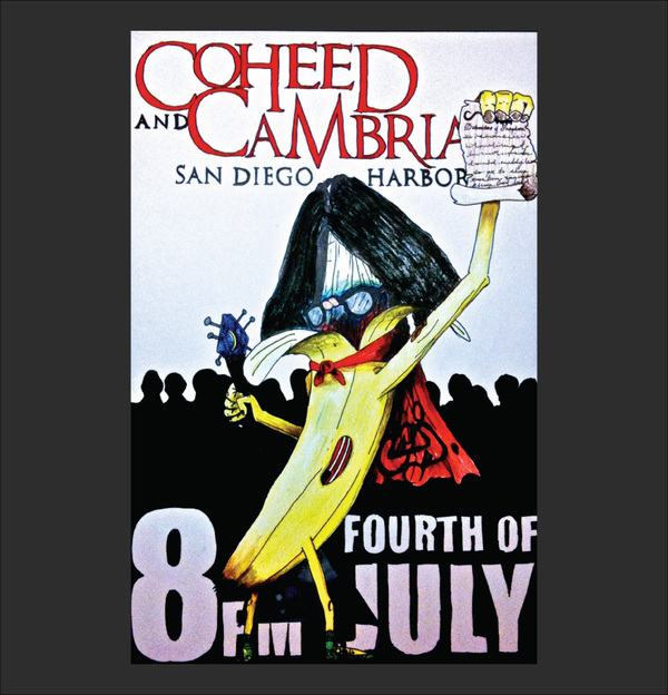 Coheed And Cambria Independence banana