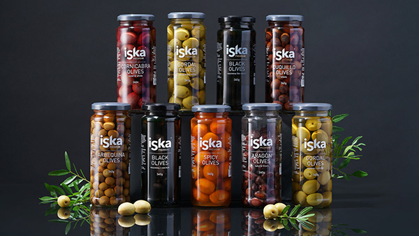ISKA® olives / packaging design