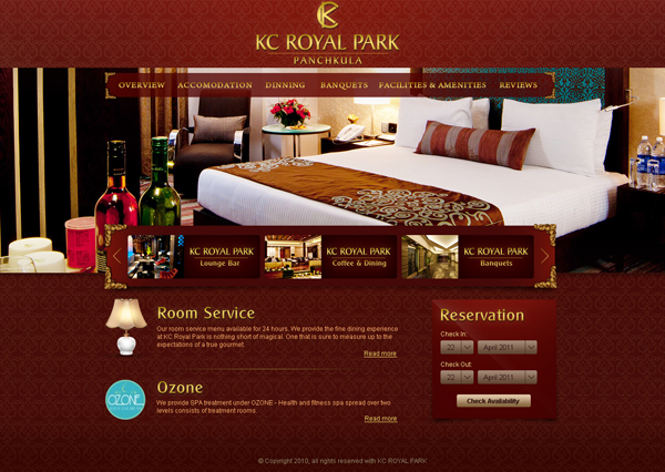 luxury hotel restaurant Park palace Elite supreetstation kc royal indian hotel
