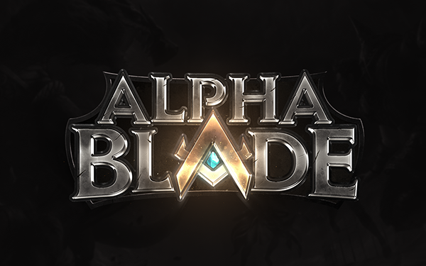 Game Logo - Alpha Blade
