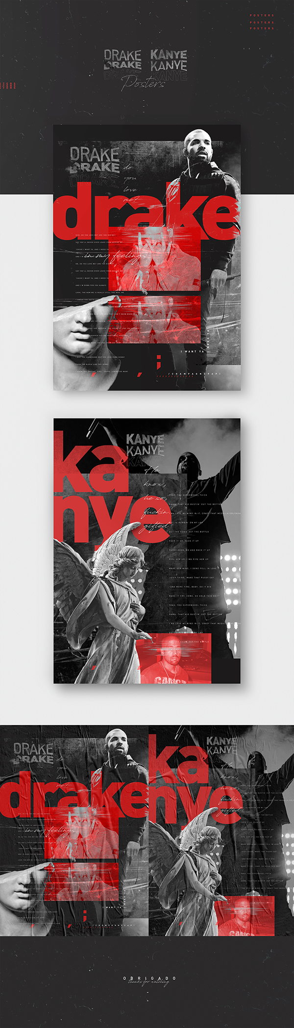 Drake & Kanye // Posters