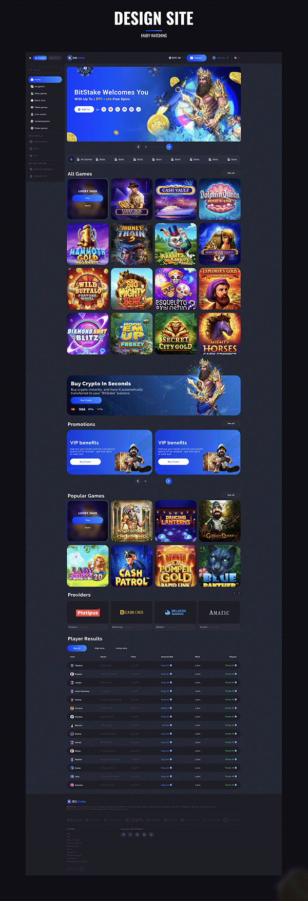 iGaming Online Casino project