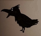 crow bird birdman SuperHero feather ink black dot dark Character micron bird man