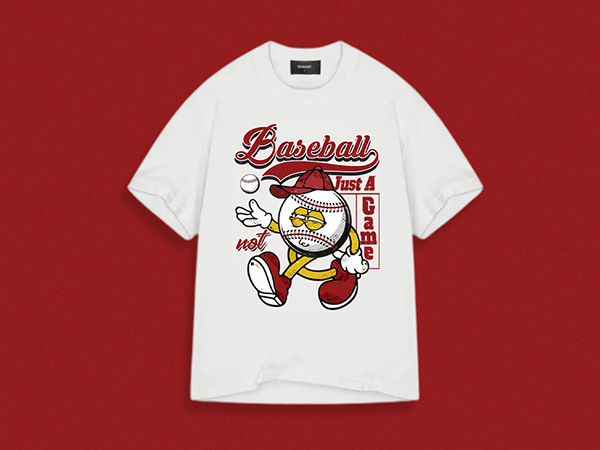 Baseball T-shirt Design | Baseball Illustration Tshirt
