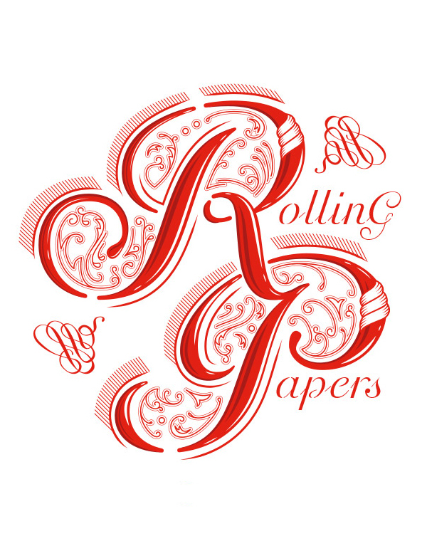 Wiz Khalifa rolling papers colors Dynamic Album artwork portrait cover lettering