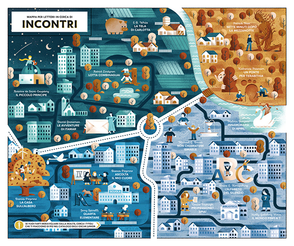 Oscar Junior Mondadori 10 year Special Edition - Maps