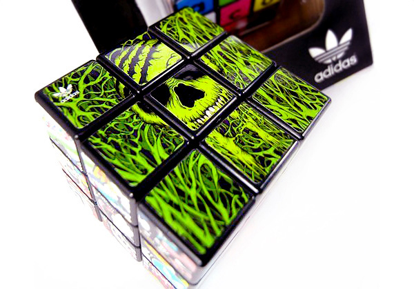 adidas adicolor magazine art horror design Pocket Rubik's Cube cube cube art Cube Design