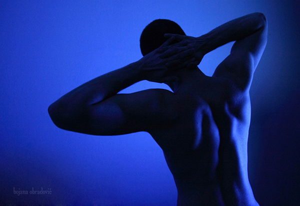 nude  Male nude  blue  Low-light  tension  Human body  Muscle  Fitness male nude blue low-light tension Human Body muscle fitness