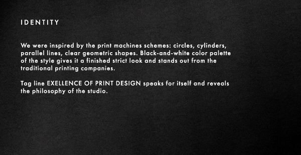 black White letterpress print exellence Saint-Petersburg F61 foil stamping design machine gray