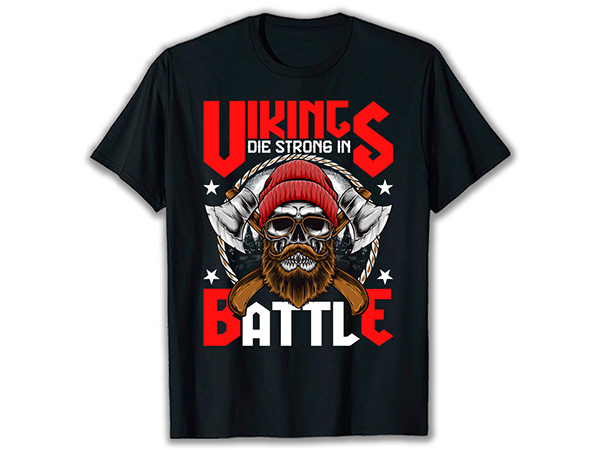 Viking T-shirt Design Viking T-shirt Viking shirt Tee on Behance