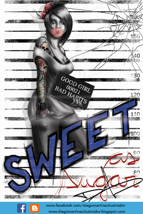 sweet sugar bad habits Good girl Prision arrested