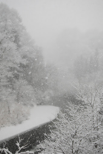 japan Landscape Nature Photography  river snow winter