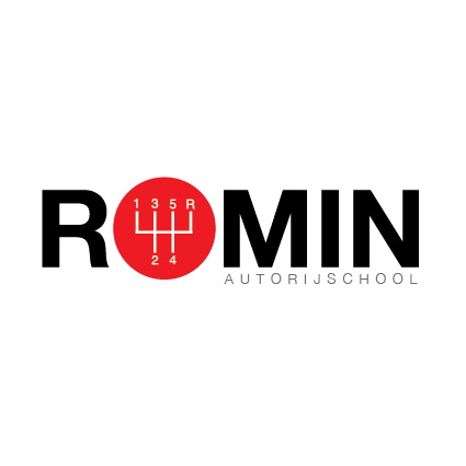 logo Driving school romin car