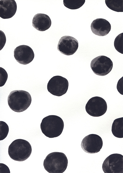 dots black White abstract