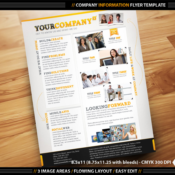 corporate  business flyer  print  template  graphicriver business print template graphicriver