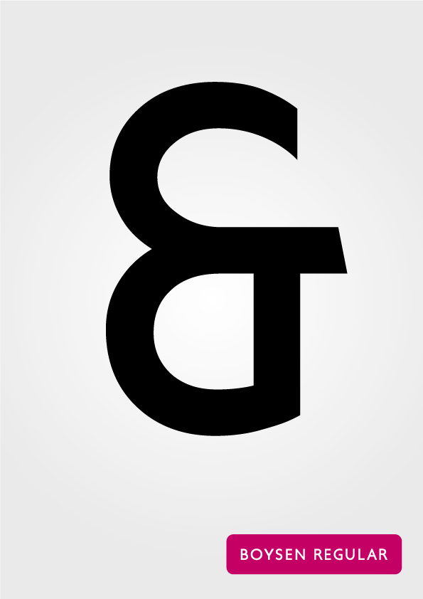 boysen boysen typeface types Typeface design