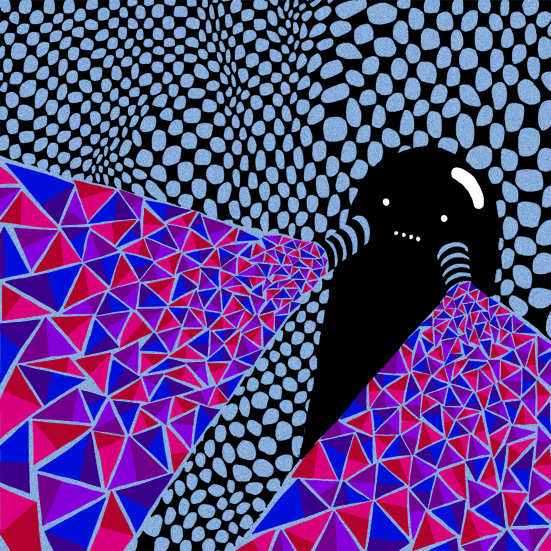 illustrations color crazy psychedelic pattern