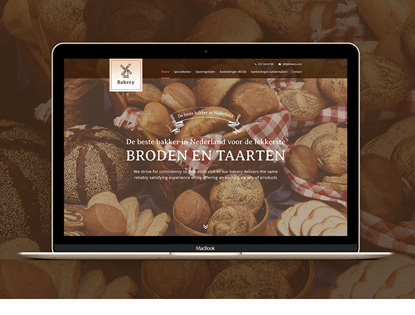 Bakery web-site