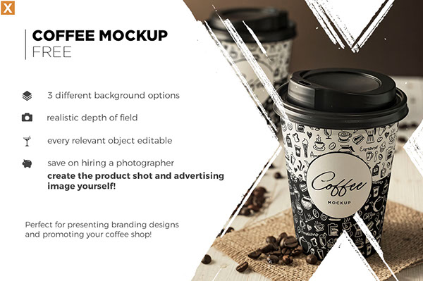 Coffee Branding Mockup - Free