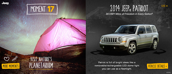 Adobe Portfolio jeep compass patriot Vehicle automotive   OLA campaign online