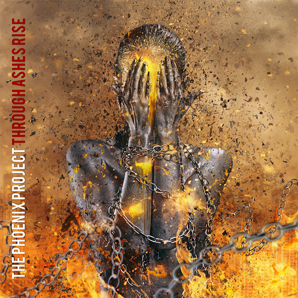 The Phoenix Project - "Through ashes rise" CD Artwork