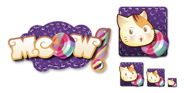 meow Cat kitty Candy tv dream game mobile girly cute