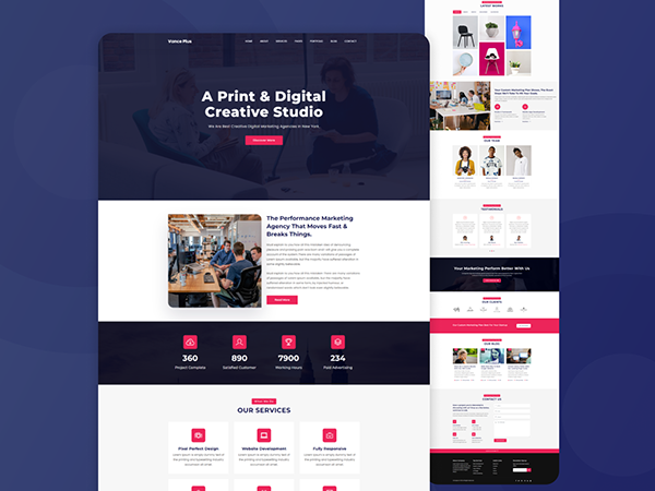 Agency Website Design