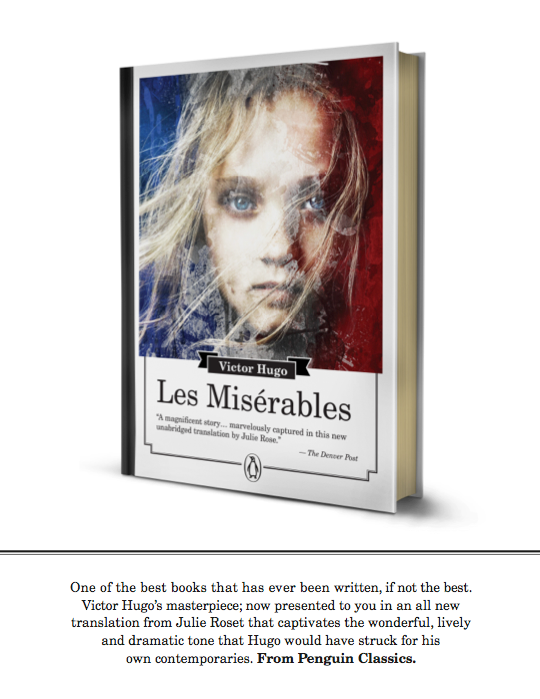Les Miserables miserables book ad book Book Advertisement