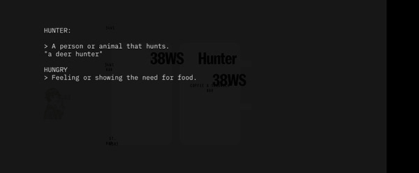 Hungry Hunter Restaurant Branding Key Visual