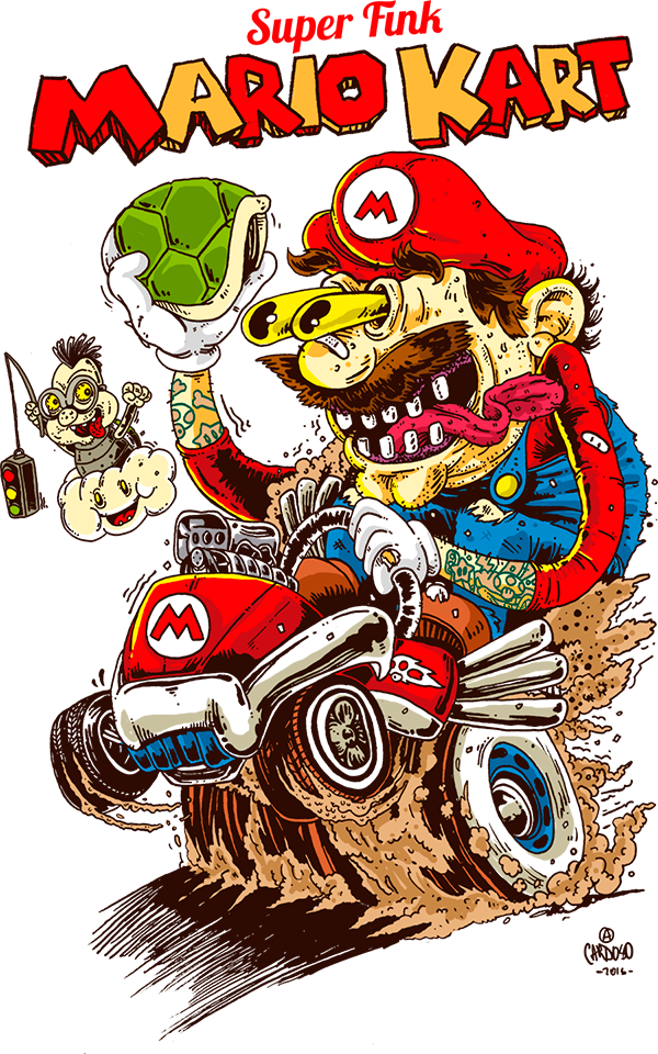 mario kart rat fink Mario Bros Super Mario