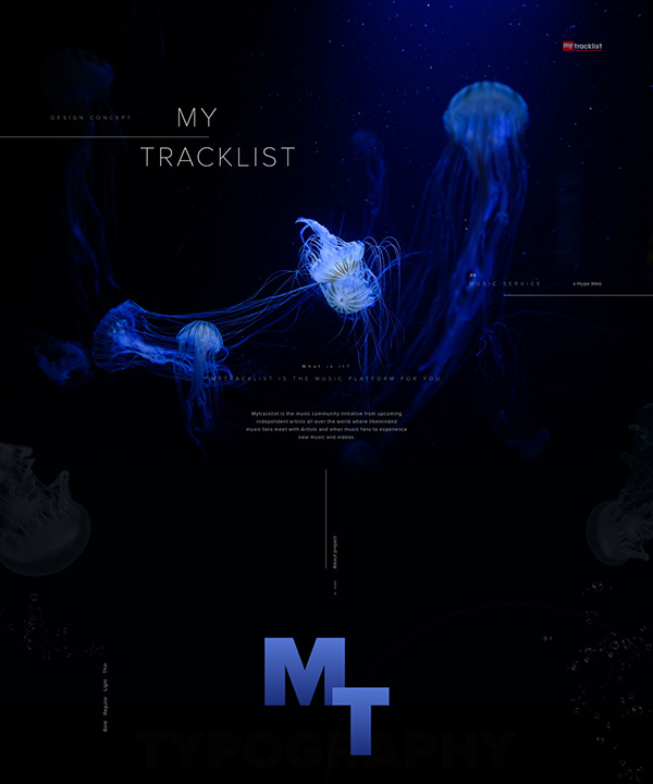 MyTracklist - Design Concept