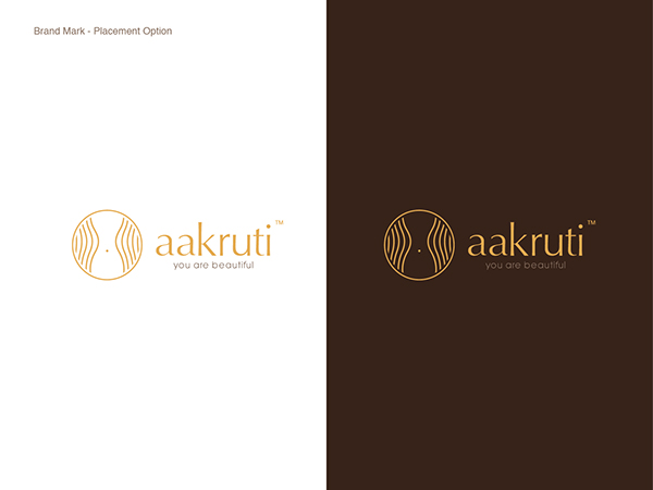 Aakruti slimming centre branding 