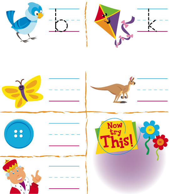 children  educational workbook  preschool  kindergarten   Illustration