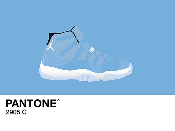 pantone jordan 11