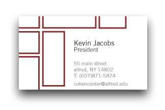 cohen center for the arts identity Logo Design